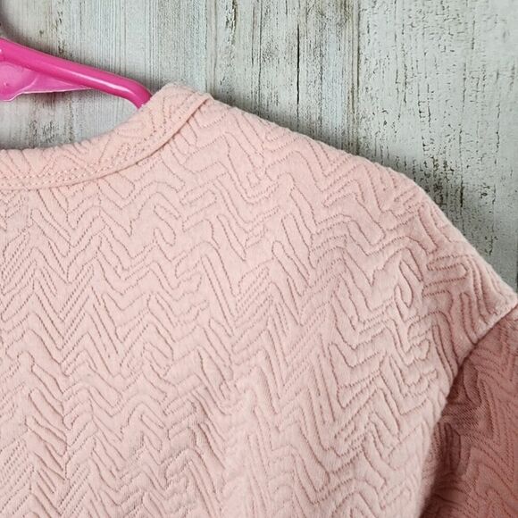 7 For All Mankind Snap Sweater Pink Size 18 mths - Picture 6 of 8